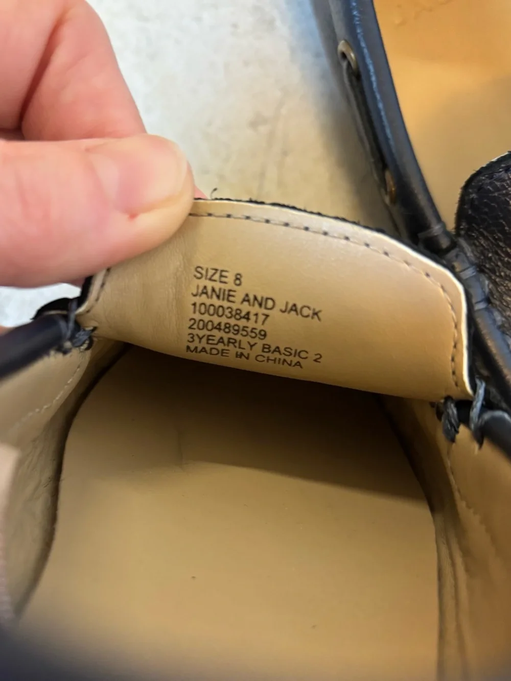 Janie and Jack classic moccasin